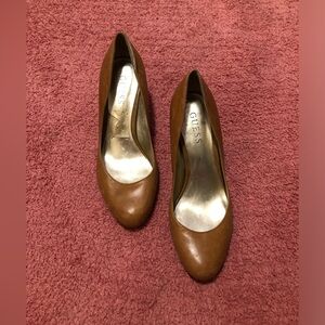 Guess Women's Tan Heels